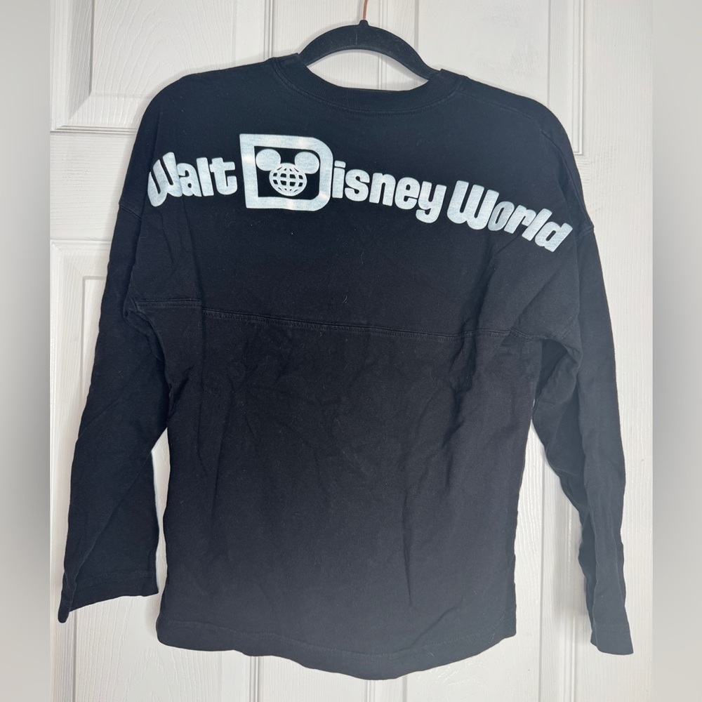 DISNEY PARKS Spirit Jersey Kids Size L‎ (10/12) Baby Blue Writing